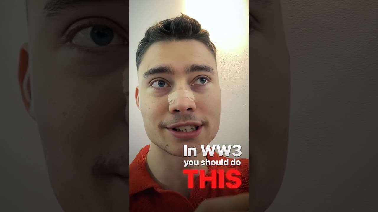 If ww3 begins tomorrow, this is my plan