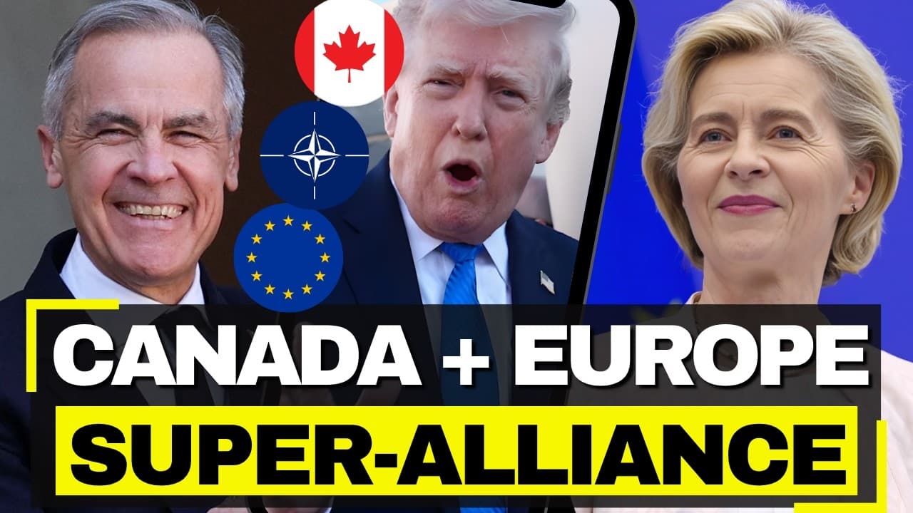 Canada Joins Europe at NATO Summit - Signs 16 Deals While Trump PANICS