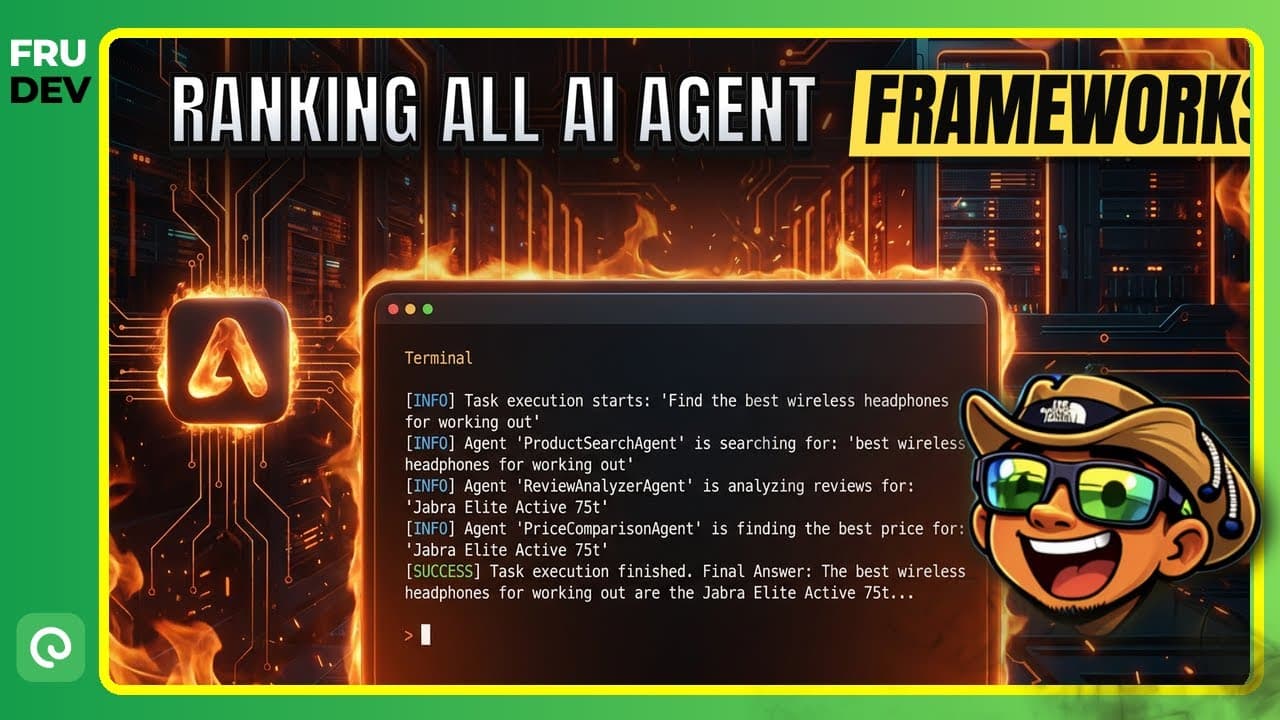 🚀 Multi AI Agent Orchestration Tier List — Ranking Every Agent Framework That Matters