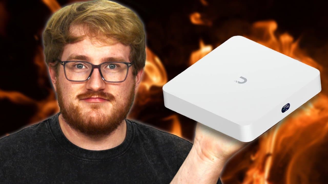 I broke the first thing Ubiquiti sent me - UNVR Instant