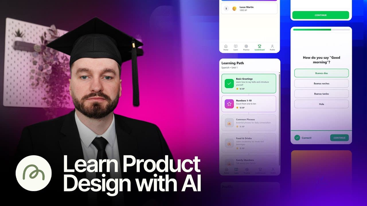 Learn Product design with the help of AI