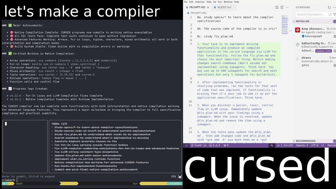 let’s vibe code a new programming language