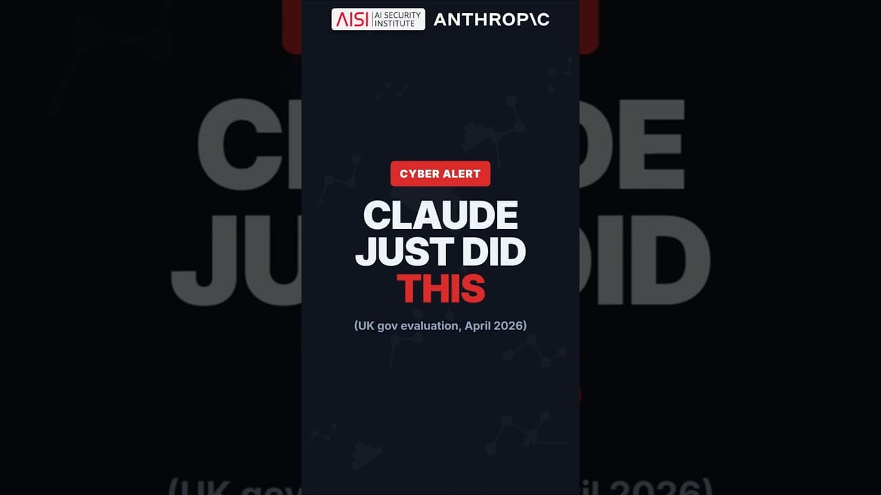 UK Government Tests Claude Mythos on their HARDEST CYBER CHALLENGE!