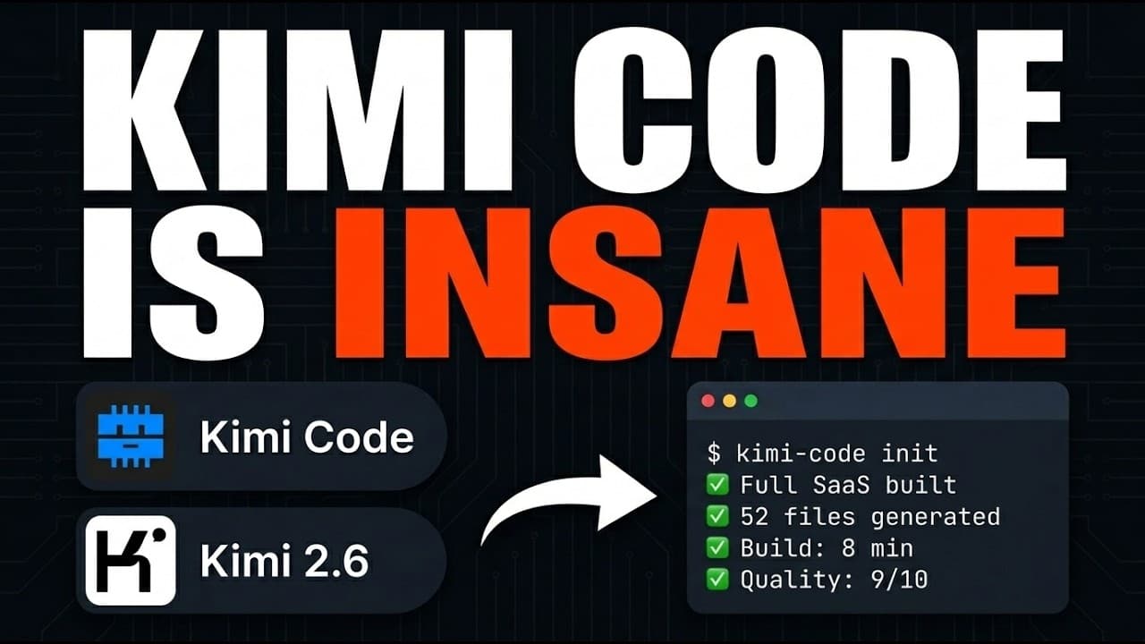 Kimi 2.6 + Kimi Code CLI Just Dropped and It Rivals Claude Code