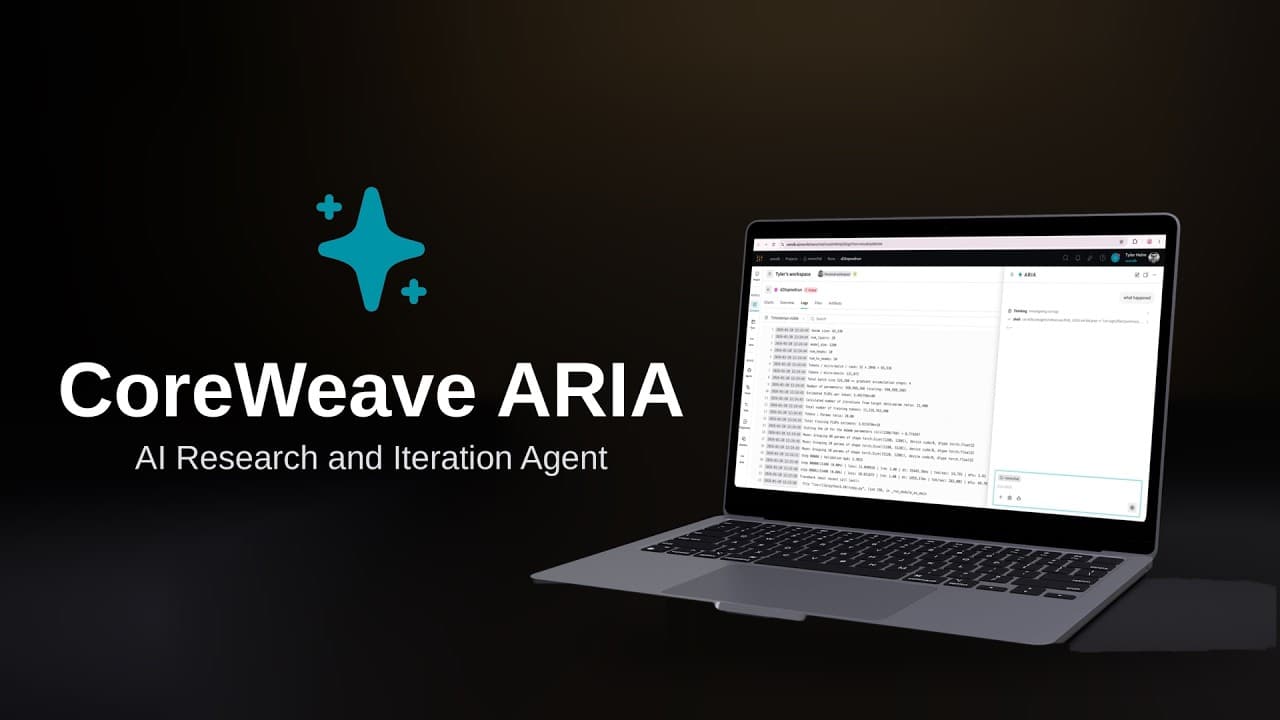 CoreWeave ARIA: AI Research and Iteration Agent