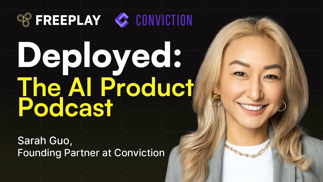 Insights from the Cutting Edge of AI Investing: A Conversation with Sarah Guo, Founder of Conviction