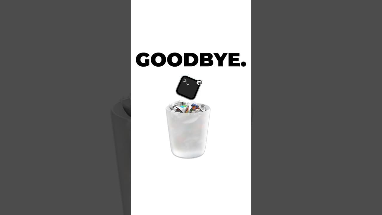 I don't work in my Terminal anymore