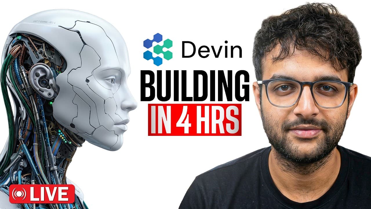 Building Devin from scratch in 4 hours.
