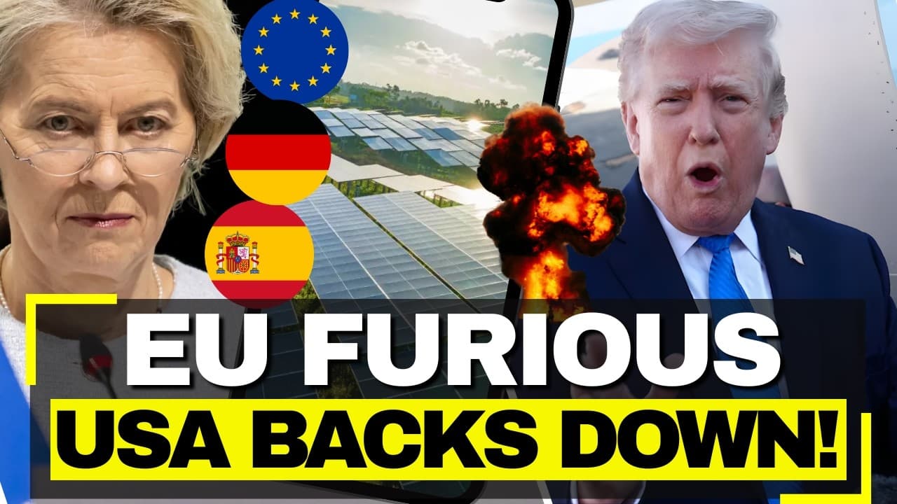 USA PANICS as Europe No Longer Needs Its Oil - Solar Becomes EU's #1 Power Source, FATAL Blow