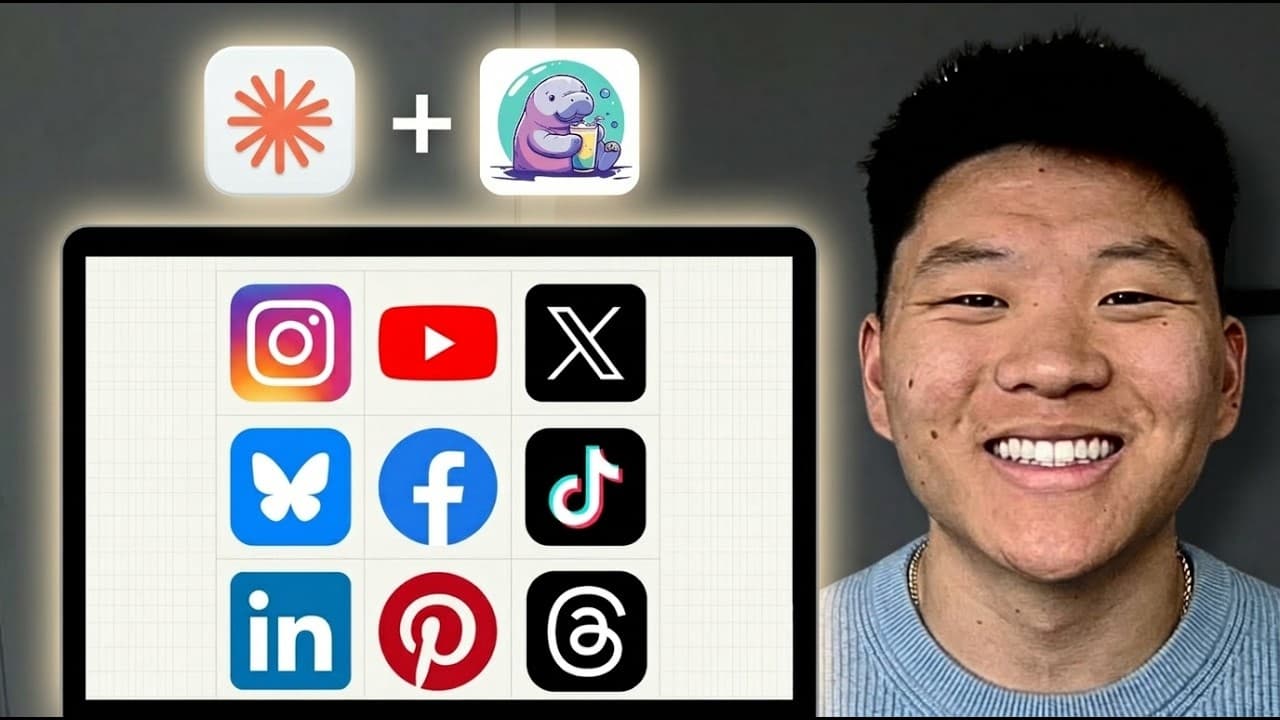 Generate Content for 9 Socials on Autopilot with Claude Code