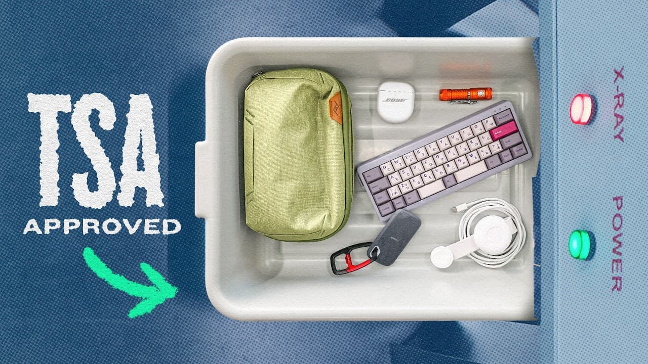 50+ Travel Tech & Accessories We ALWAYS Pack | MKBHD Travel EDC