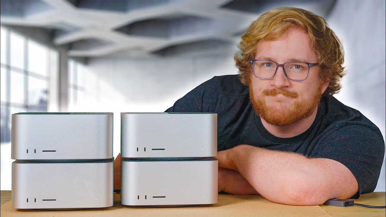 Apple did what NVIDIA wouldn't - Mac Studio Clustering with Exo