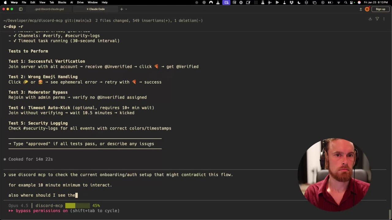 Vibecoding My Discord Server With GSD