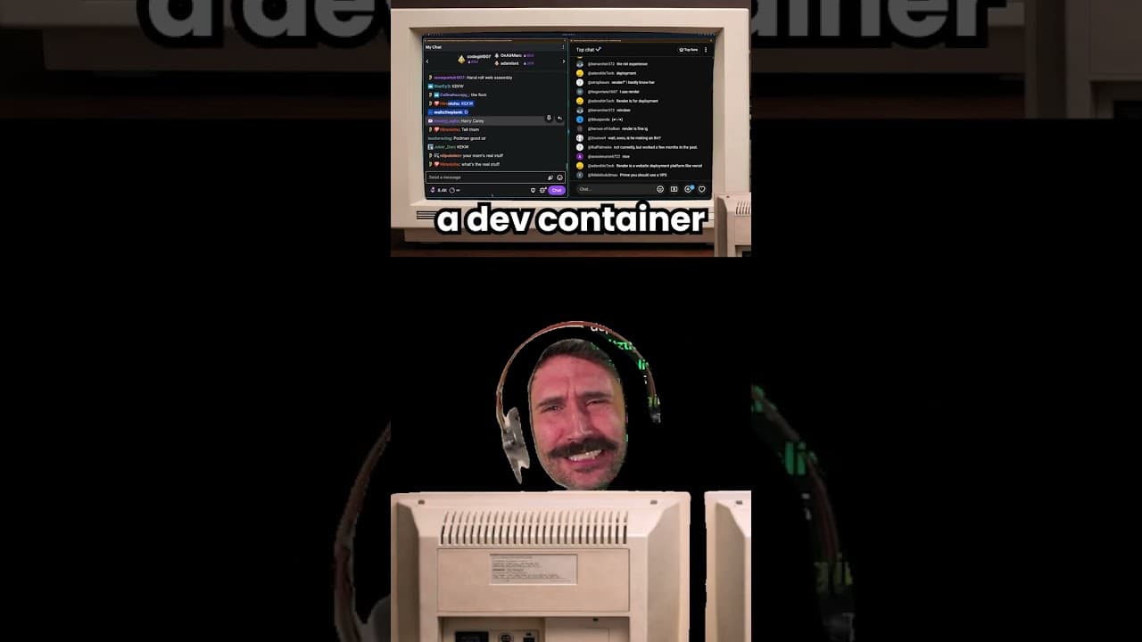 If you were a dev container