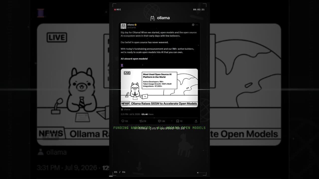The tool that 8.9M developers chose over ChatGPT #ollama #localai #openSource