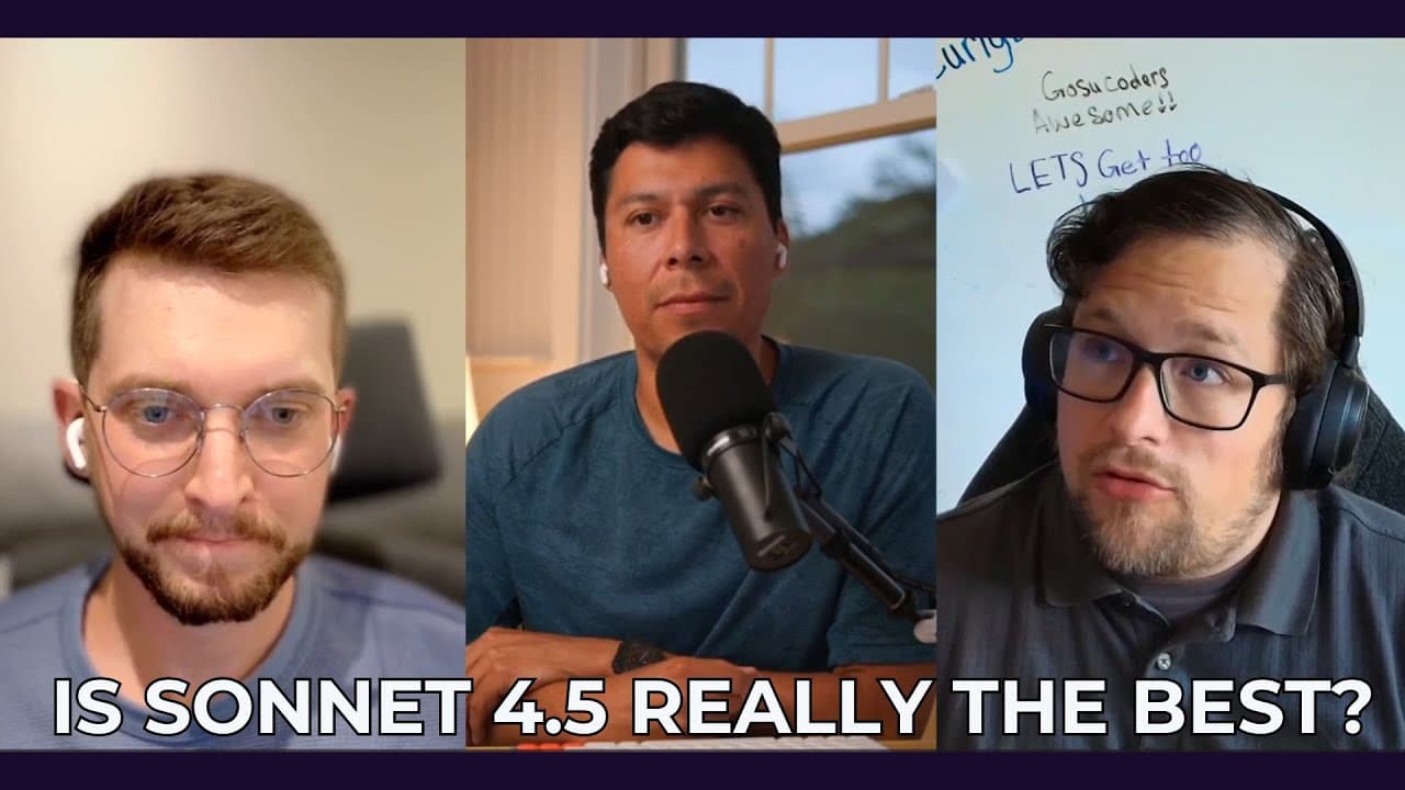 Is Sonnet 4.5 the BEST coding model and more | Episode 1