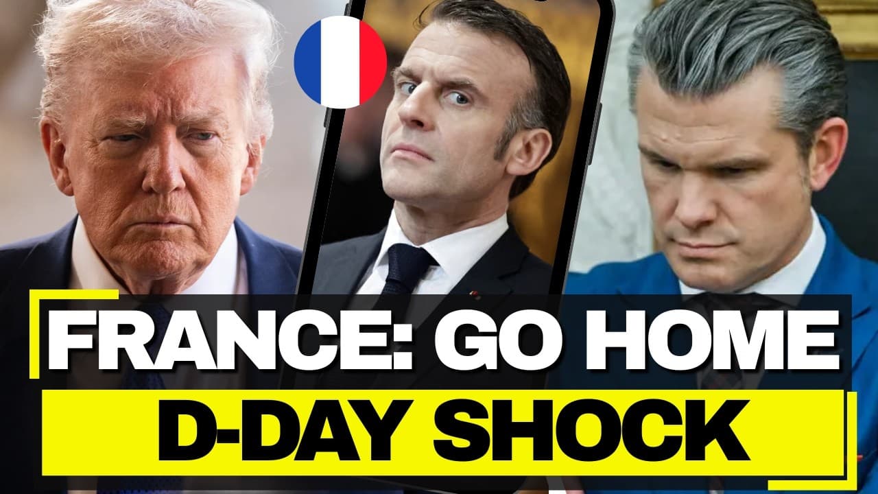 FRANCE REJECTS Trump’s War Chief At D-Day Ceremony