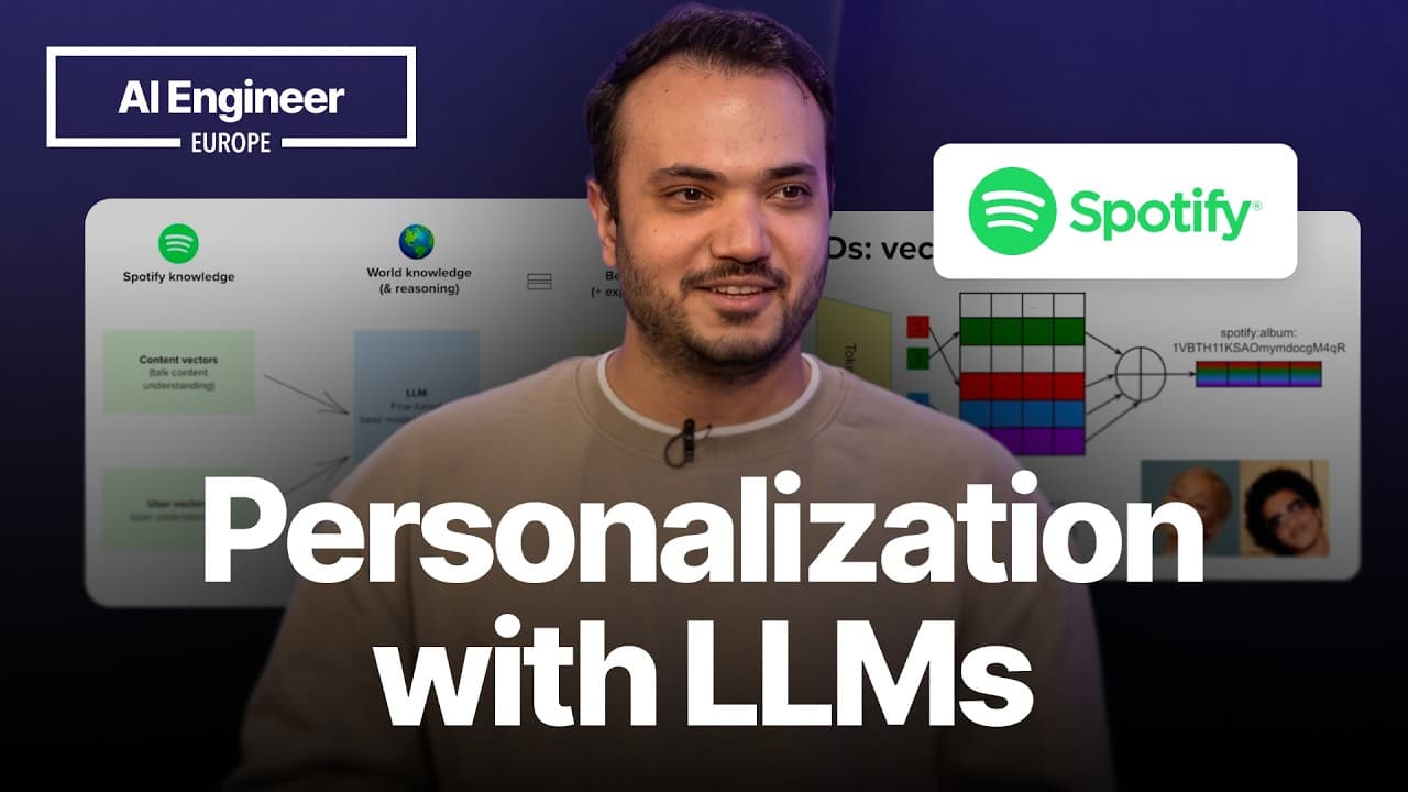 Personalization in the Era of LLMs - Shivam Verma, Spotify