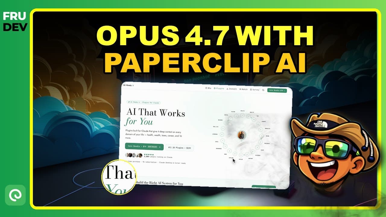 Opus 4.7 with Paperclip AI — First Look & Insane Results! 🤯