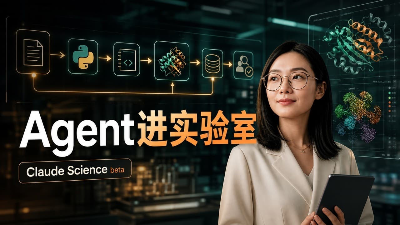 Claude Science来了：科研正式进入Agent工作流时代 ｜Anthropic
