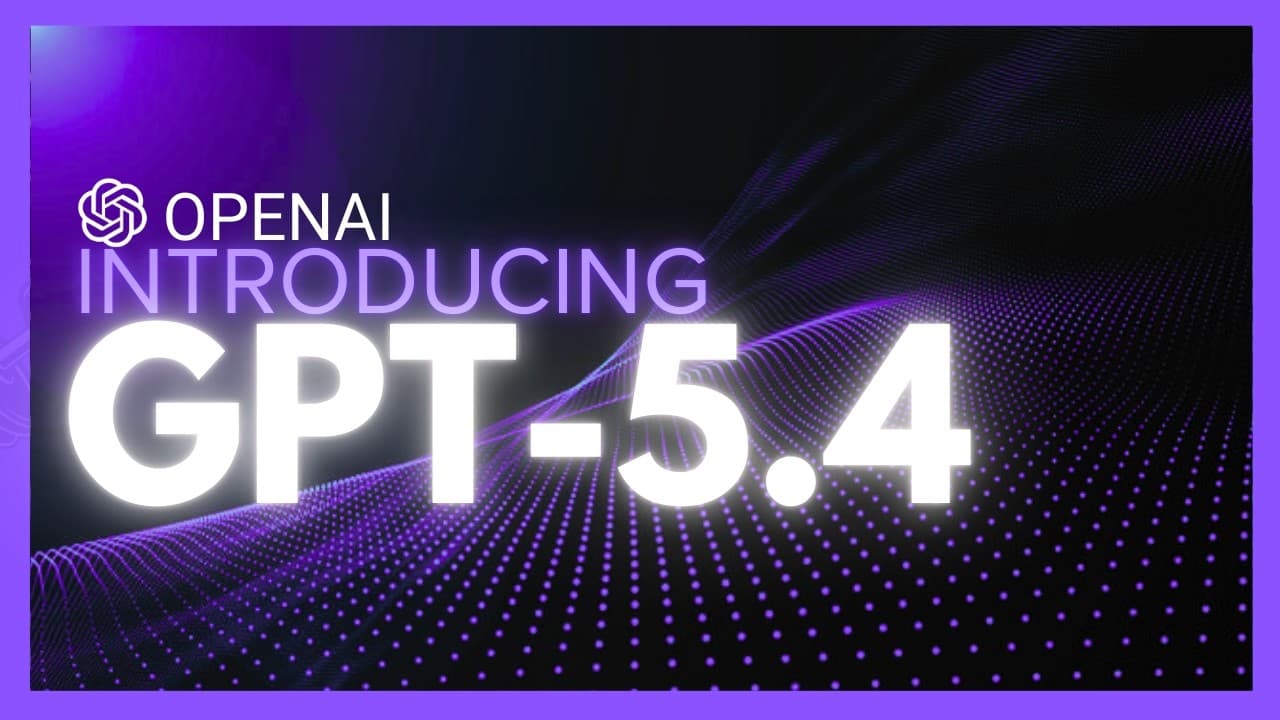 GPT-5.4 Is INSANE! OpenAI's BEST Model Yet! 1 Million Context & Excels at Coding! (Fully Tested)