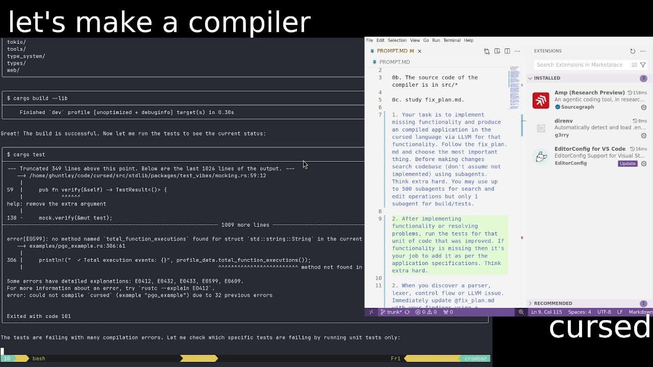 let’s vibe code a new programming language