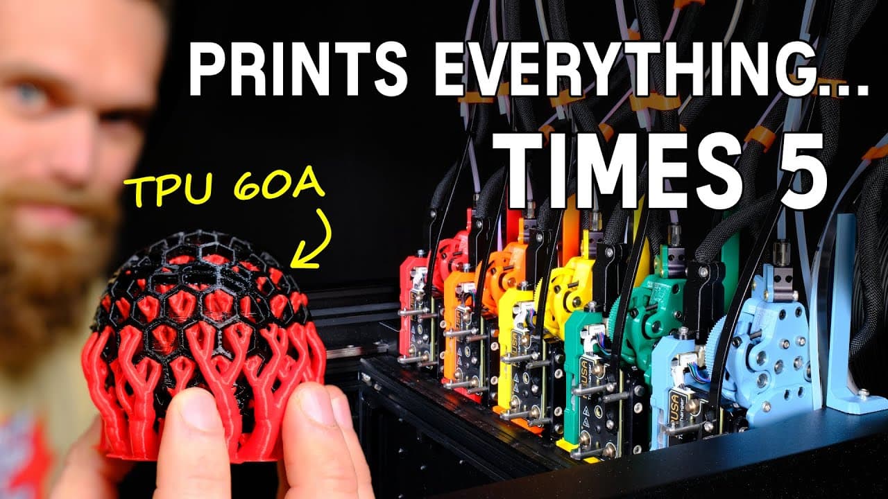 I Replaced All 5 Prusa XL Tools With My Own Belt Driven Extruder