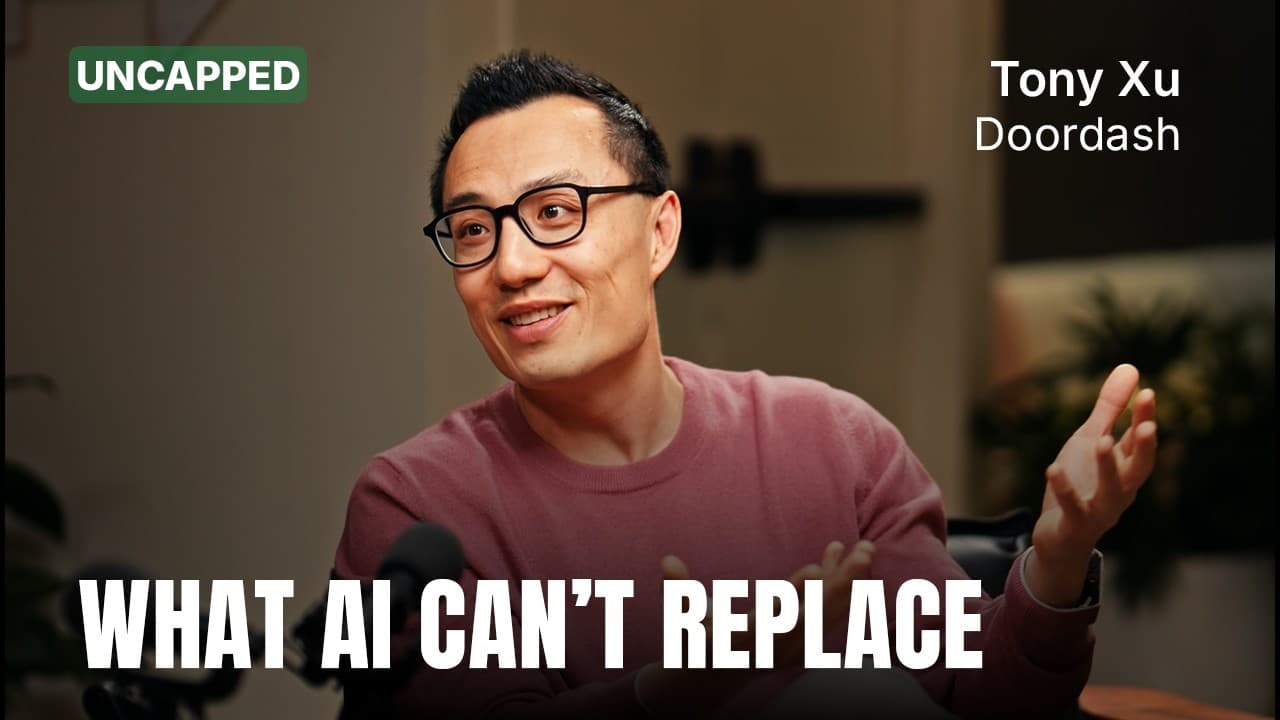 Tony Xu on AI Consumption, Atoms vs. Bits, and the 1% Better Mentality | Ep. 55