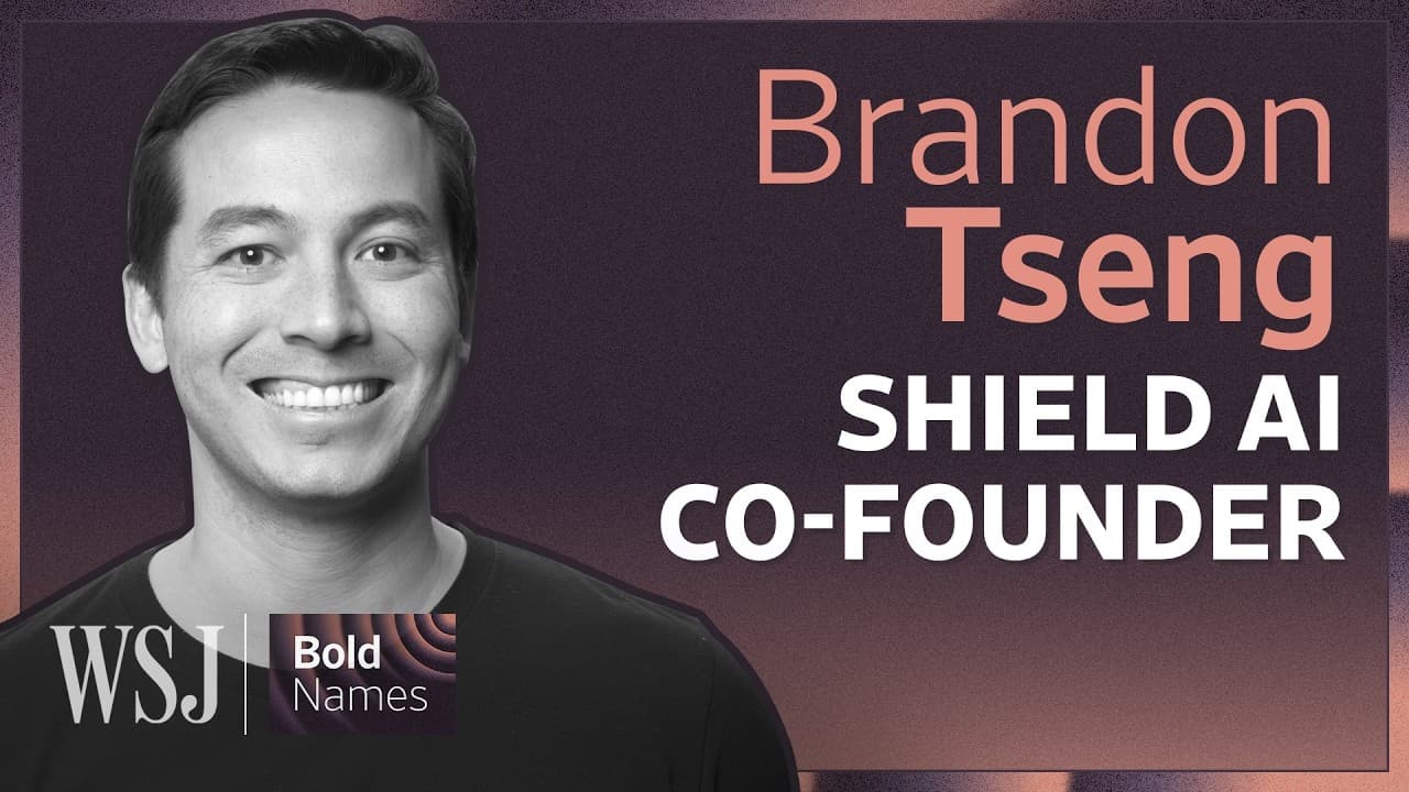 This Ex-Navy SEAL Built a $5B AI Drone Company for Modern Warfare | WSJ's Bold Names