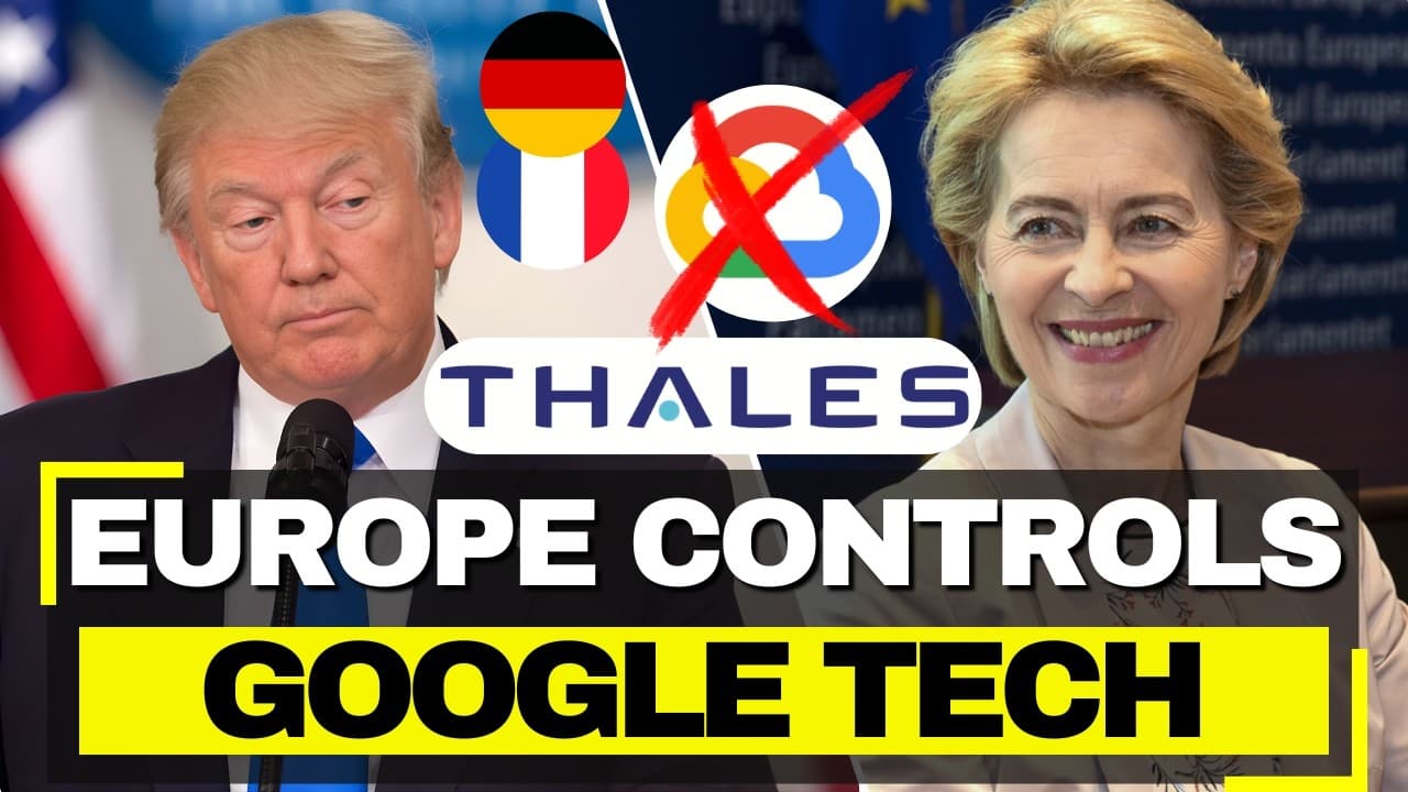 GENIUS Move: Europe Licenses Google Cloud, Controls It Completely - USA Locked OUT