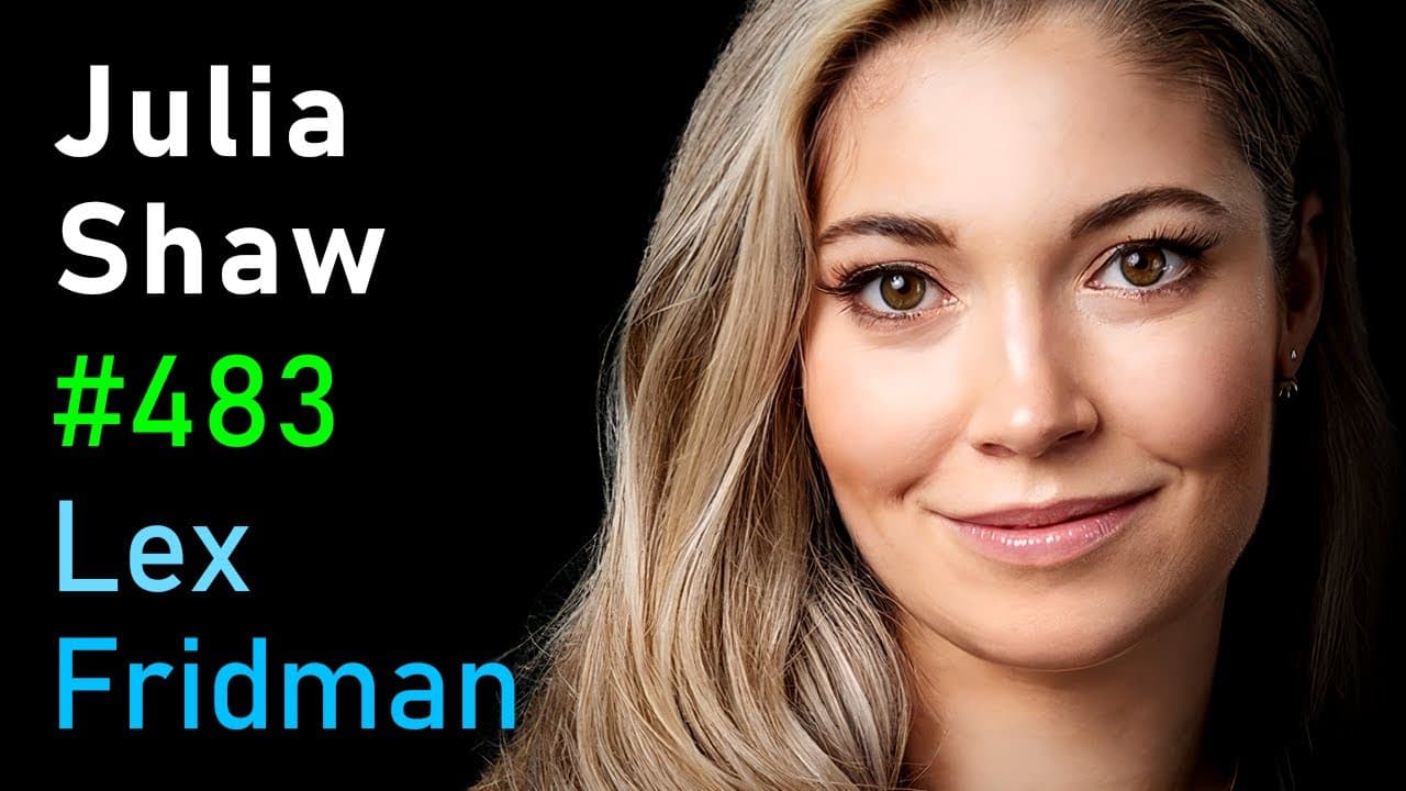Julia Shaw: Criminal Psychology of Murder, Serial Killers, Memory & Sex | Lex Fridman Podcast #483