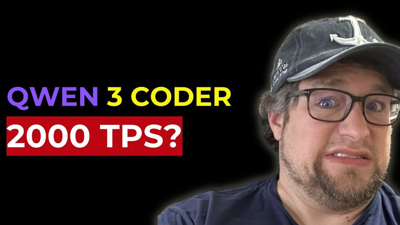Qwen 3 Coder at 2000 tokens per second and a reasonable price, too good to be true?