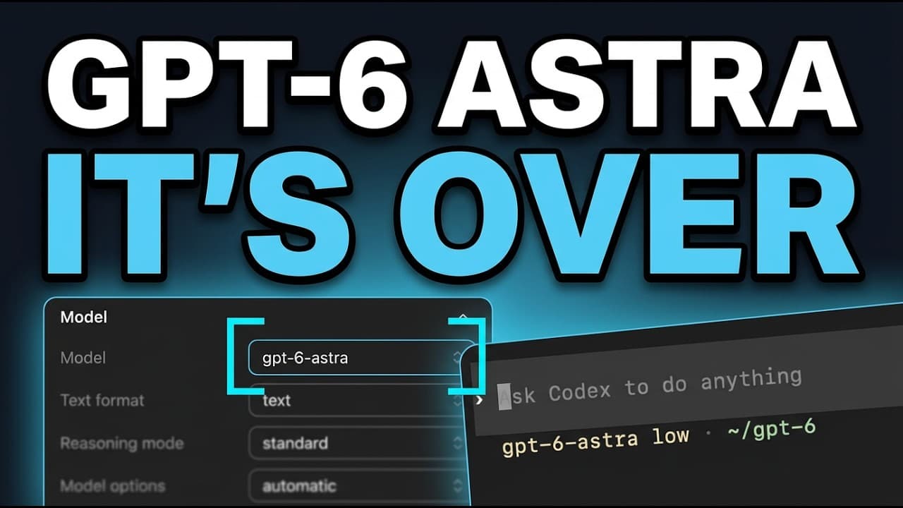 GPT-6 Astra in Codex: How I Got Access EARLY Today (AND YOU CAN TOO)