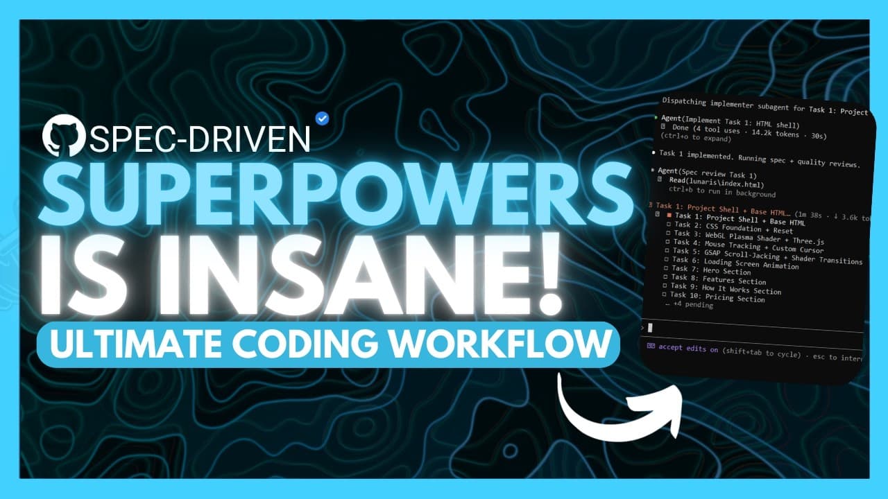 Superpowers: NEW Spec Toolkit Ends Vibe Coding! 100x Better Than Vibe Coding (Full Tutorial)