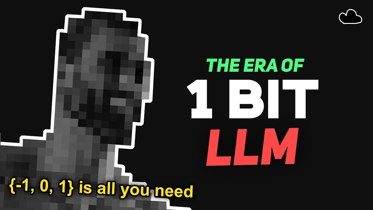 1-Bit LLM: The Most Efficient LLM Possible?