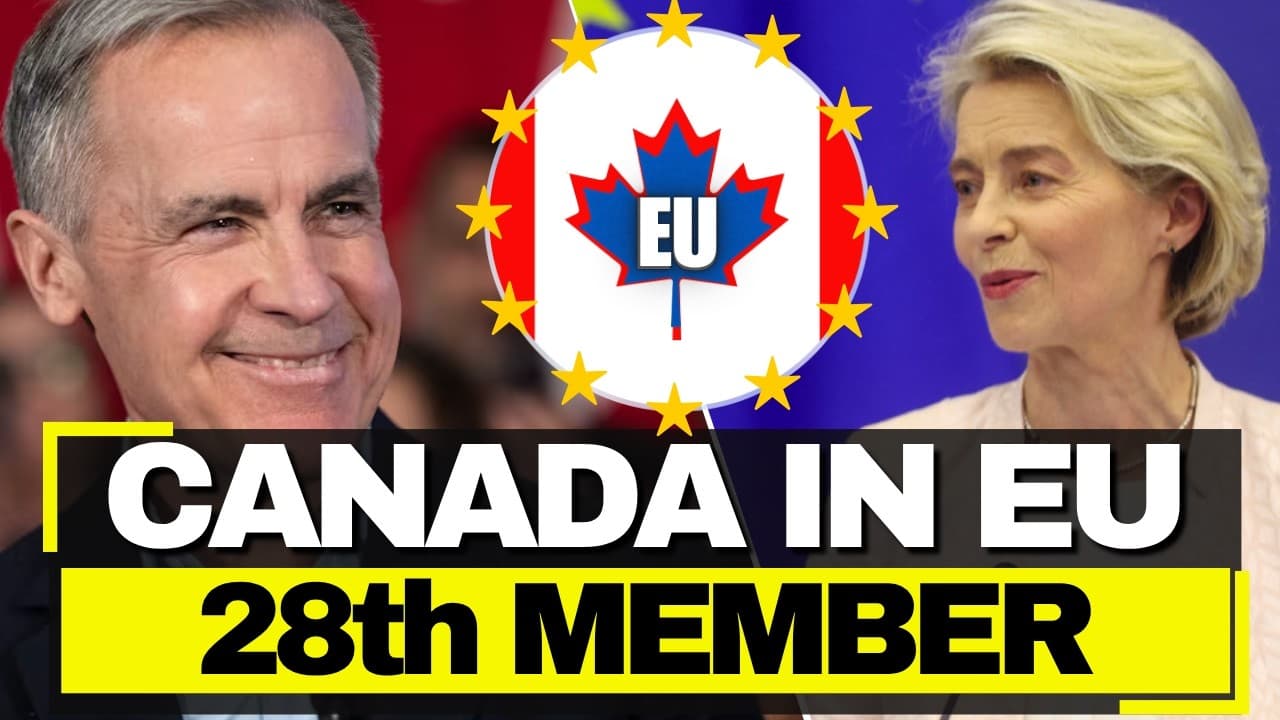 Canada Joins Europe, DITCHES USA - Bloomberg: "EU's 28th Member State"