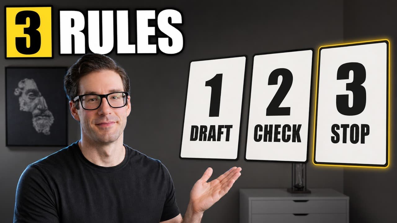 The 3 Rules I Use Before Sending AI-Written Emails