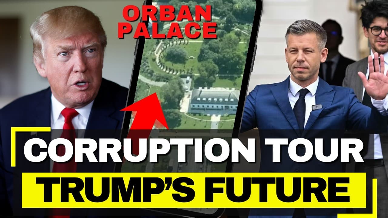 Trump In PANIC As New Hungary PM Films Orban's Secret Palace - €2.5B Luxury Exposed