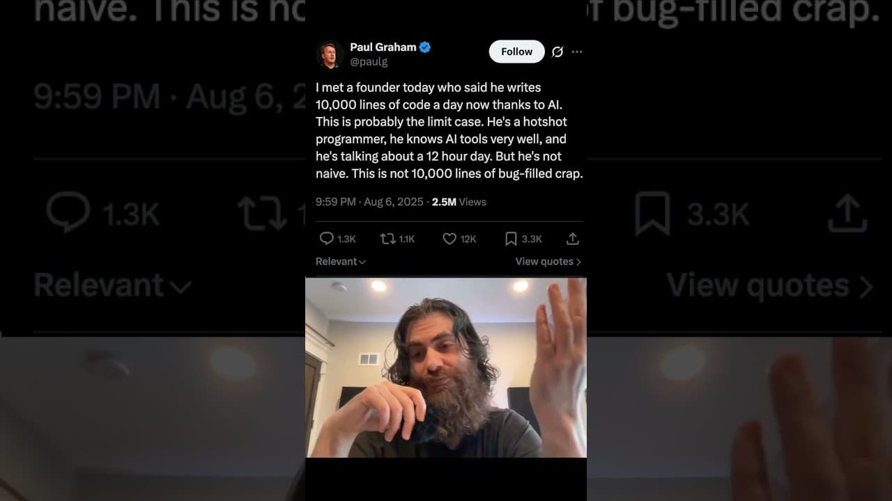 10,000 lines of bug-free code a day!! #coding #vibecoding #software #codex