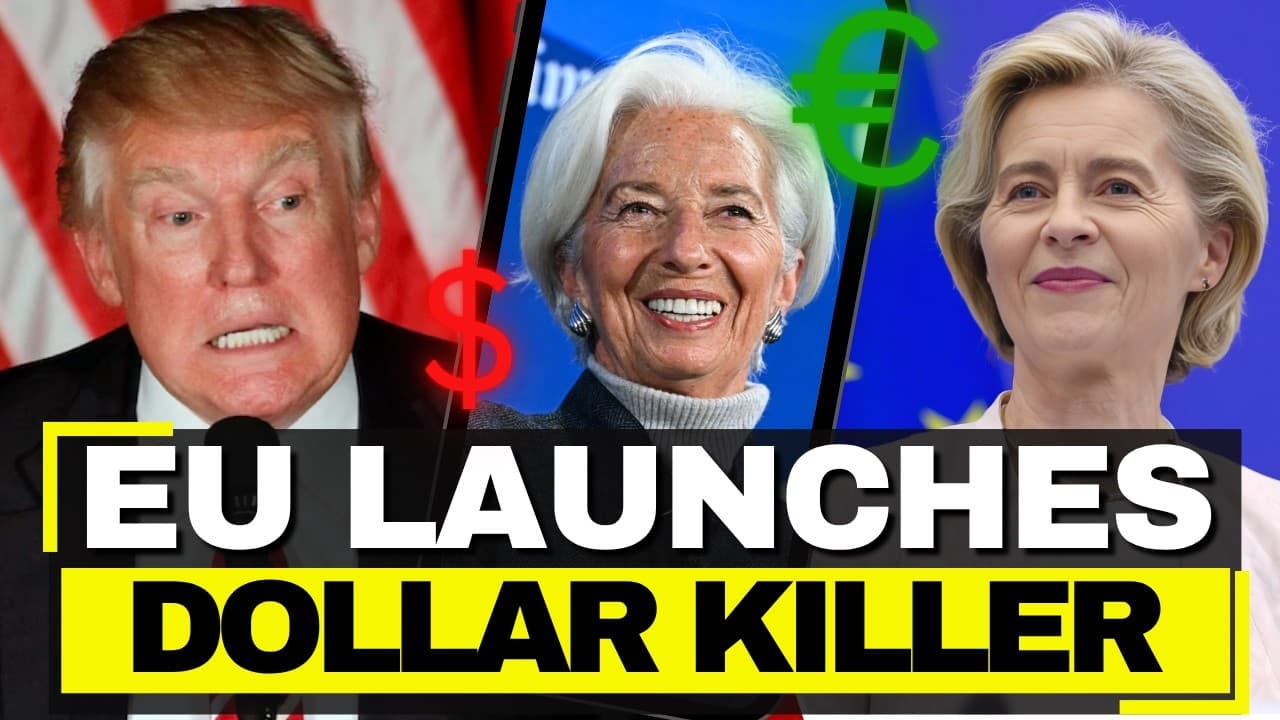 Europe Votes to KILL Dollar Payment Dominance - Digital Euro Approved, Visa/Mastercard 61% ENDING