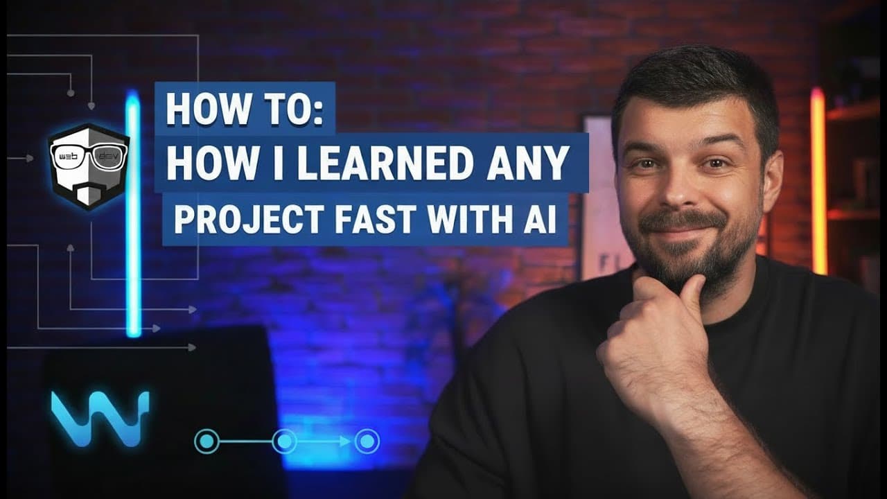 How I Learned Any Project Fast With AI