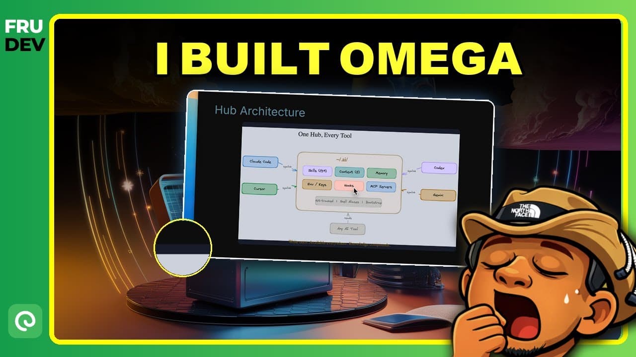 I Built Omega — ONE Folder to Control All My AI Tools 🧠
