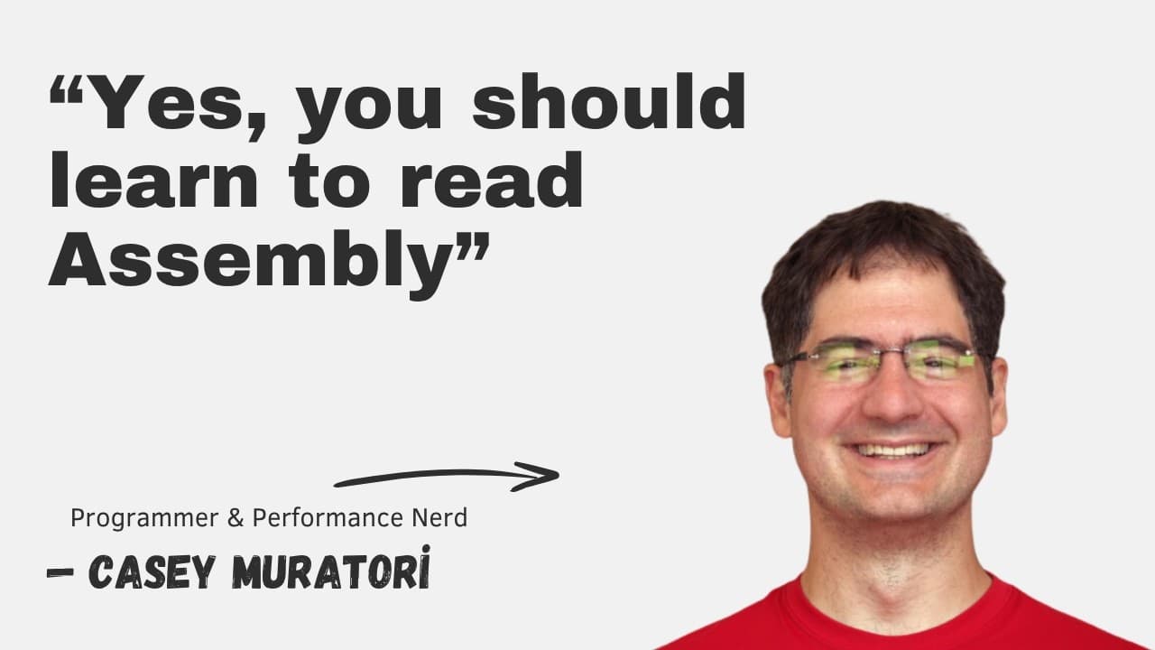 Why performant code matters (but gets widely ignored), with Casey Muratori