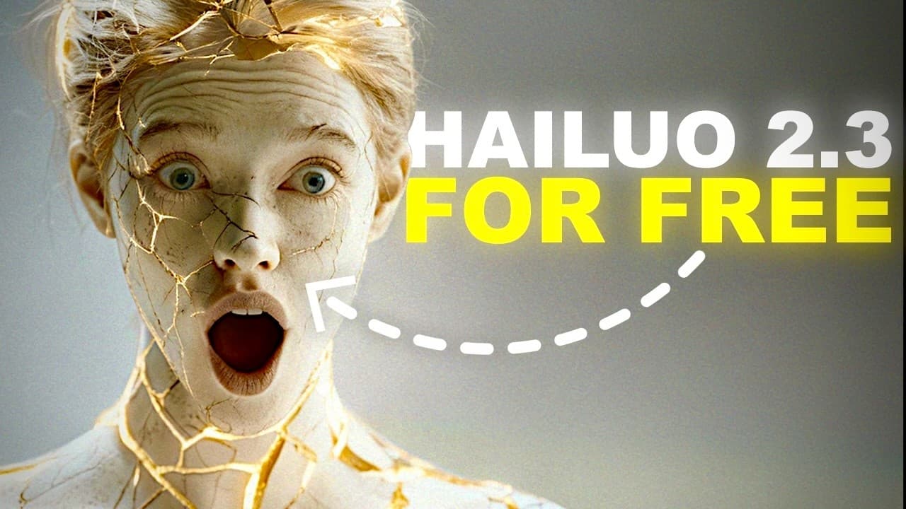 How to use HAILUO 2.3 (FOR FREE!)