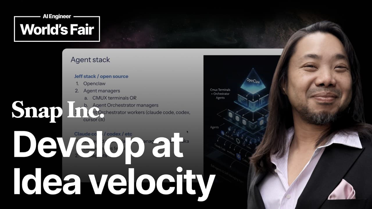 Develop at Idea Velocity - Jeffrey Lee-Chan, Snapchat