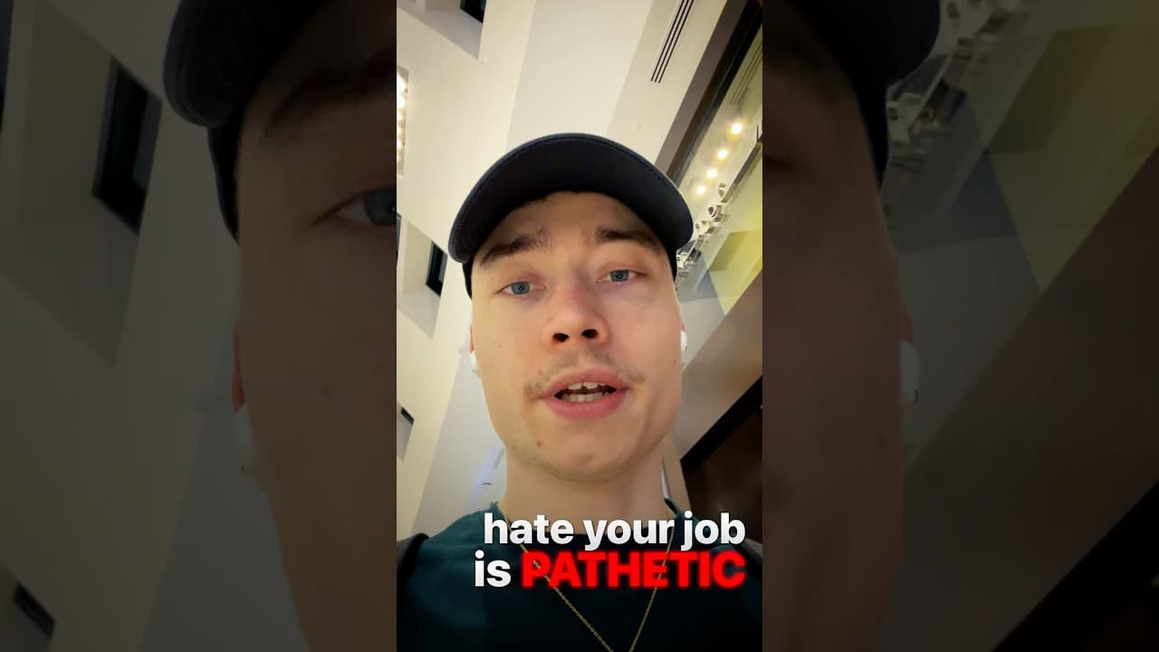 Don’t hate your work