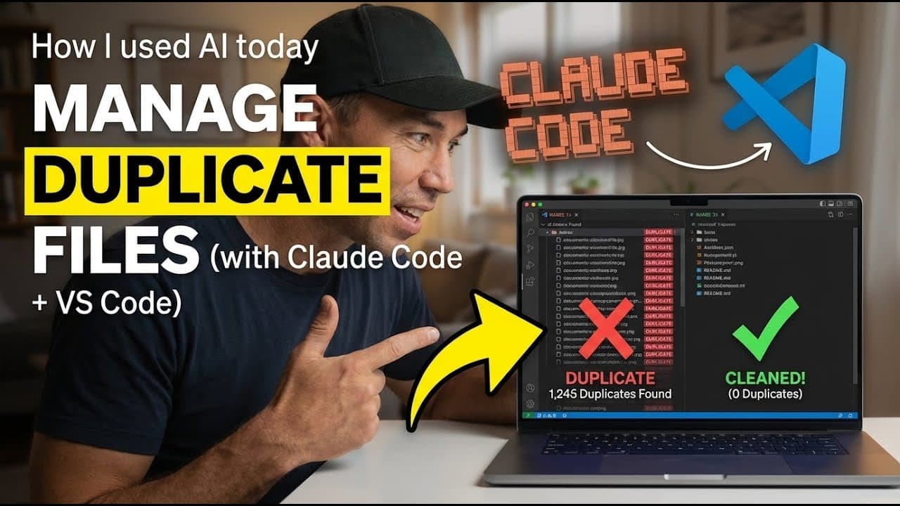 I Used Claude Code to Find EVERY Duplicate File