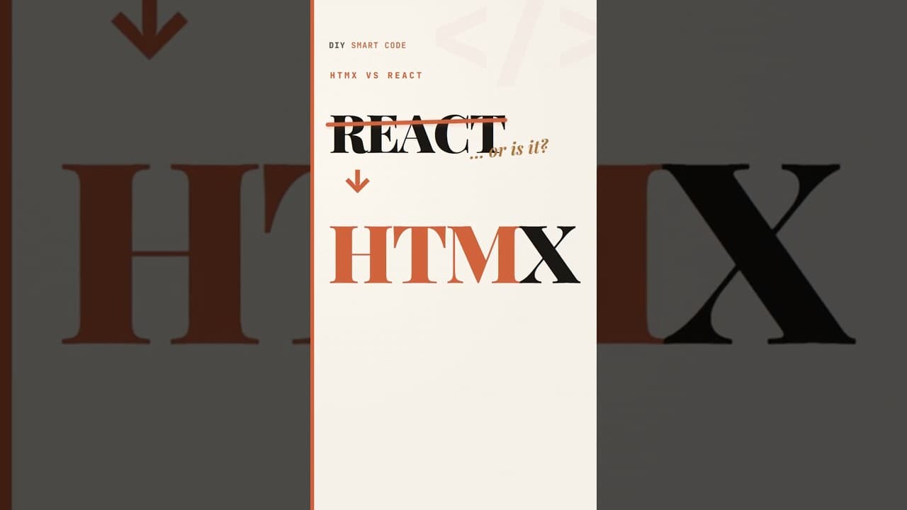 jQuery's revenge is called HTMX #frontend #webdev #shorts