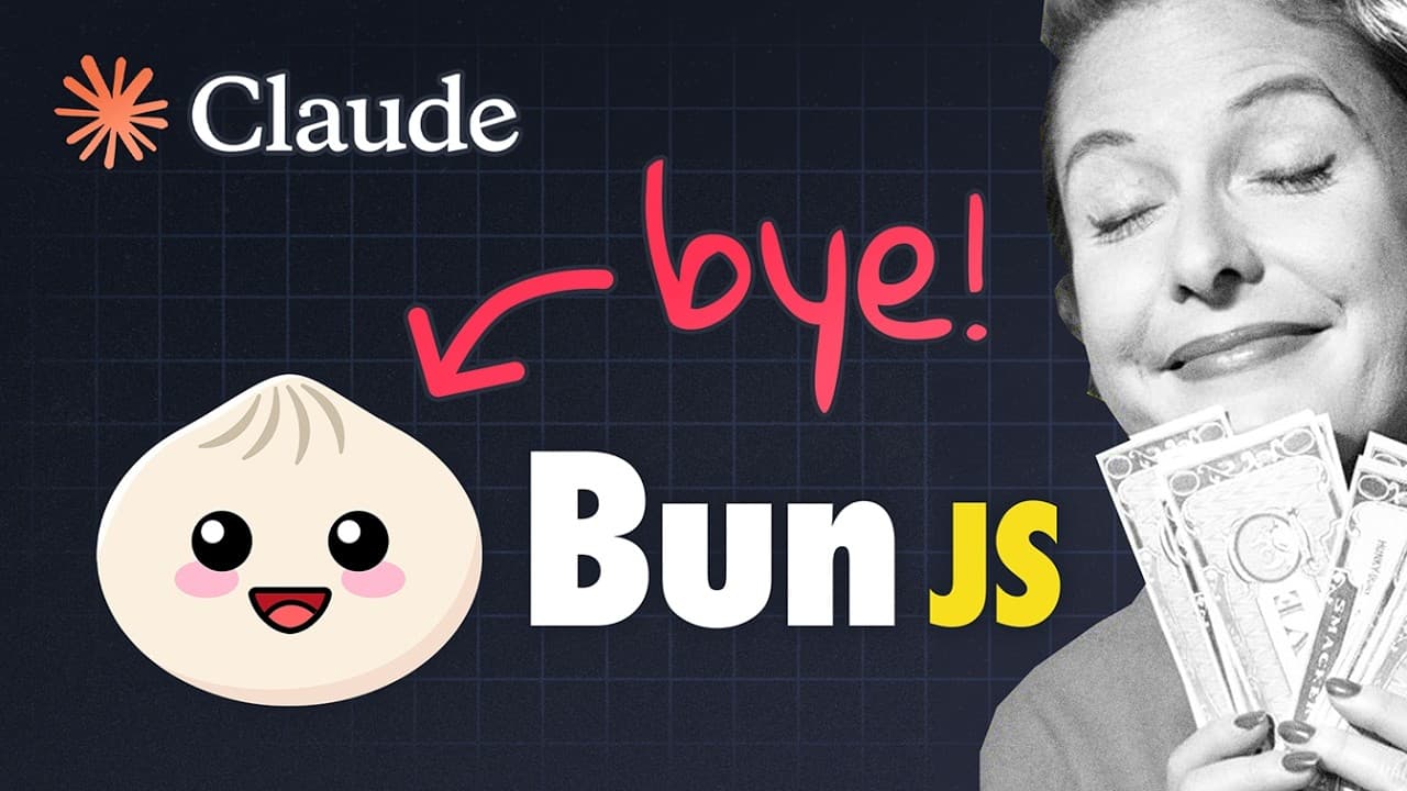 Claude buys Bun, and this is bad for devs...