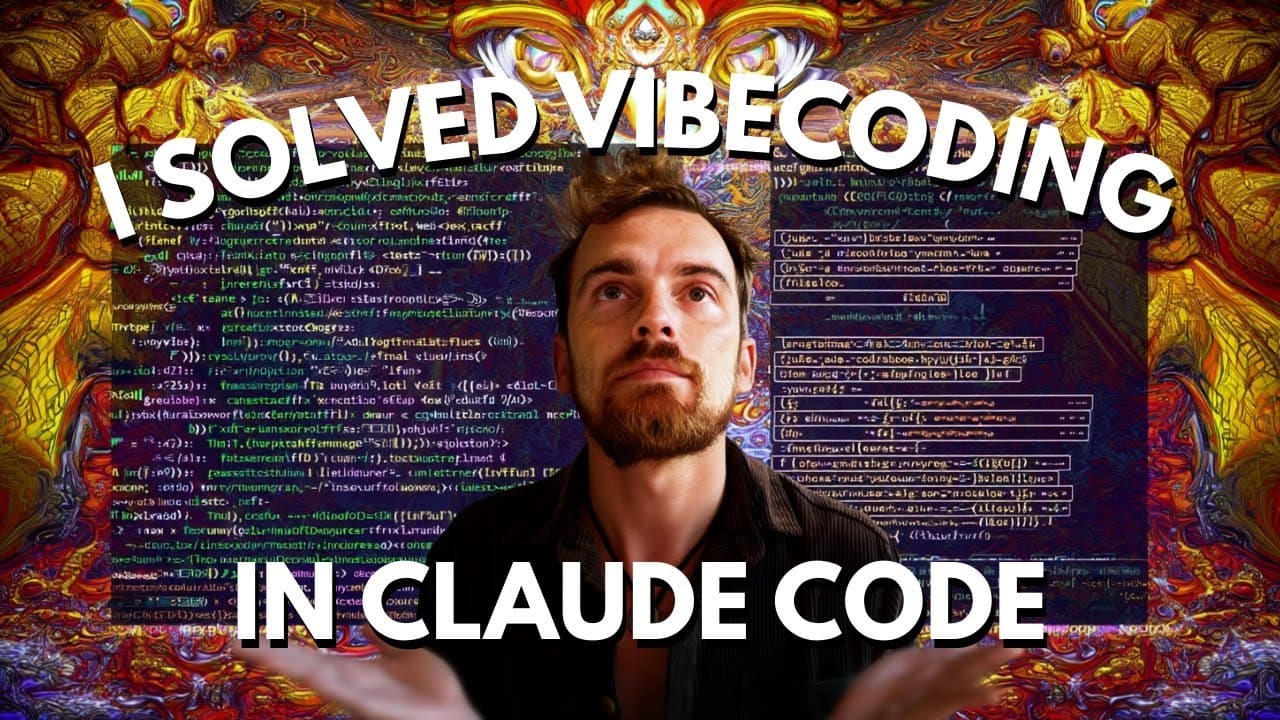 Stop Vibe-Coding in Claude Code. Do This Instead.